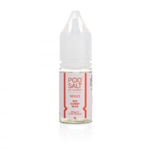 Pod Salt Nexus Red Gummy Bear 10ml Nic Salt E-Liquid