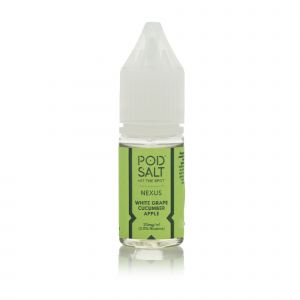 Pod Salt Nexus White Grape Cucumber Apple 10ml Nic Salt E-Liquid