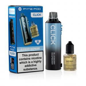 Pyne Pod Click refill Blueberry Raspberry & box