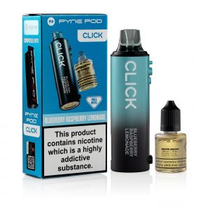 Pyne Pod Click refill Blueberry Raspberry Lemonade & box
