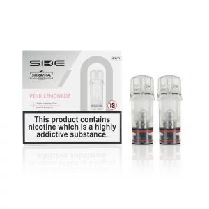 SKE Crystal Plus E-Liquid Pods and box Pink Lemonade