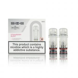 SKE Crystal Plus E-Liquid Pods and box Strawberry Burst