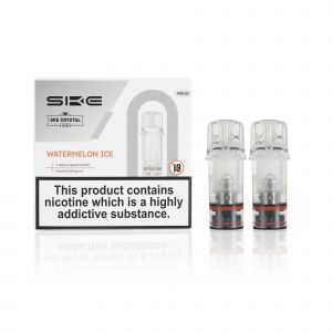 SKE Crystal Plus E-Liquid Pods and box Watermelon Ice