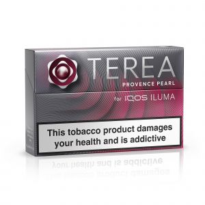 A closed pack of IQOS TEREA Provence Pearl