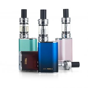TECC Arc Mini 2 group of 5 different colours; Turquoise, Black, Blue, Pink