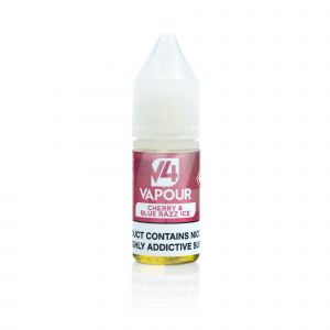 V4 V4POUR Cherry & Blue Razz Ice 10ml E-Liquid
