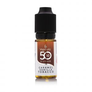 Vapouriz Caramel Vanilla Tobacco 50/50 10ml E-Liquid