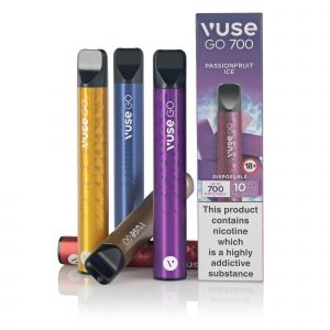 Vuse Go 700 group of 5 disposables