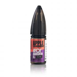 Riot Bar EDTN Apple Blackcurrant E-Liquid bottle front on