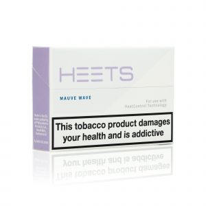 A closed pack of HEETS Mauve sticks