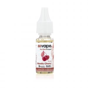 88Vape Morello Cherry E-Liquid bottle front on