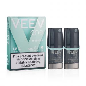VEEV One Blue Mint Box and Pods