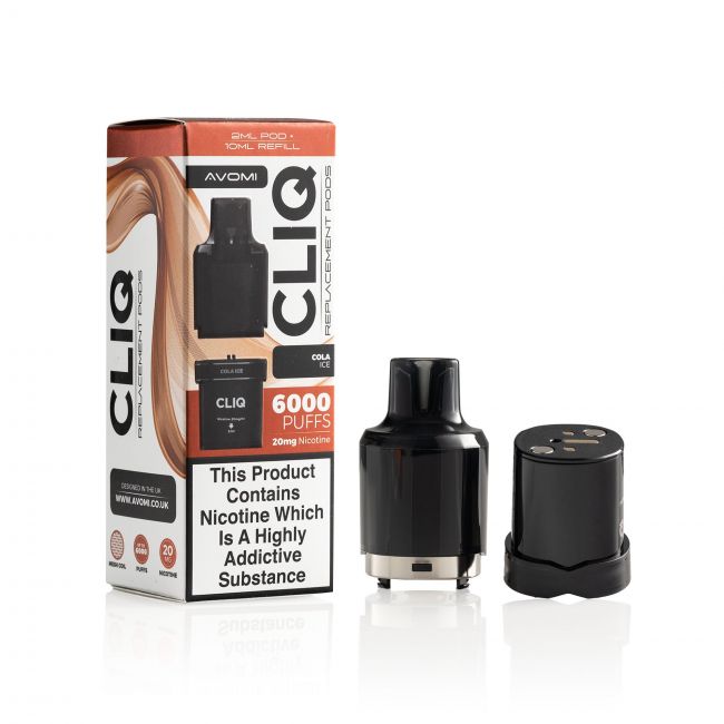 Avomi Cliq Cola Ice Pods