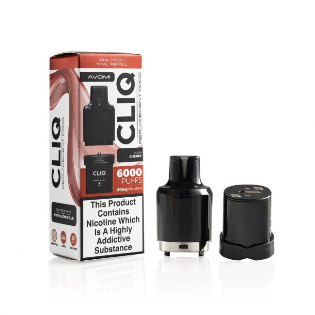 Avomi Cliq Fizzy Cherry Pods