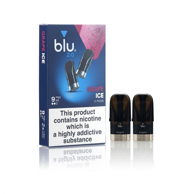 Blu 2.0 E-Liquid Pods Grape Ice
