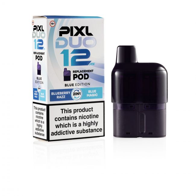 Pixl Duo 12 Blue Edition Box and Pod