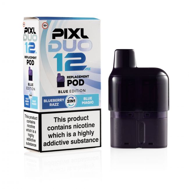 Pixl Duo 12 Blue Edition Box and Pod