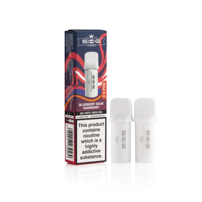 Blueberry Sour Raspberry Crystal 600 Pro Pods