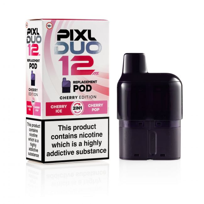 Pixl Duo 12 Cherry Edition Box and pod