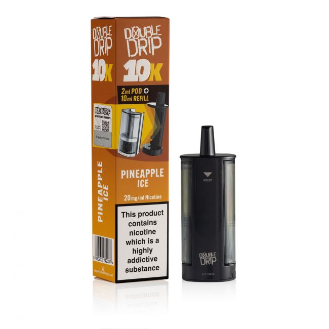 Double-Drip-10K-Pineapple-Ice-pod-&-box