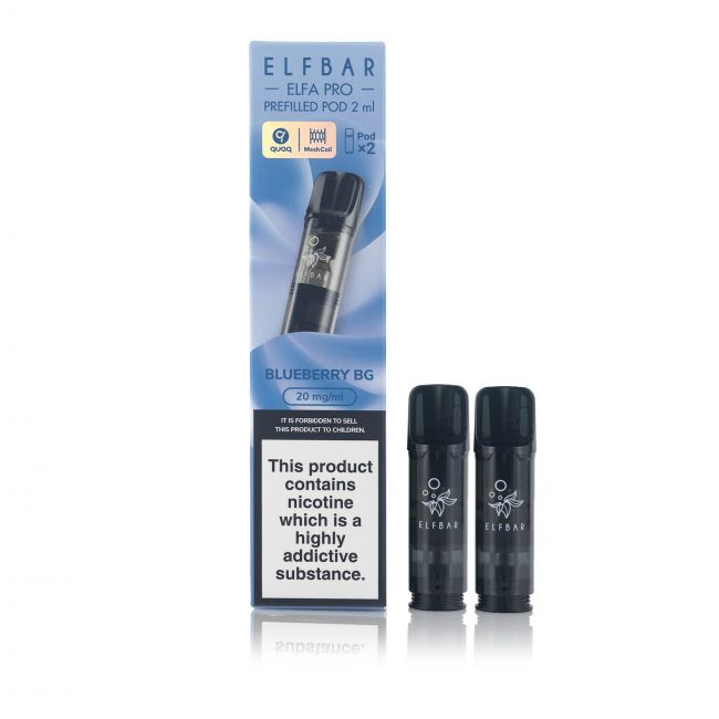 ELFA PRO Blueberry BG Box and Pods