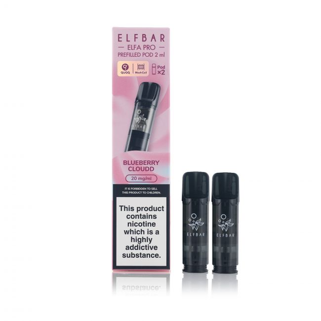 ELFA PRO Blueberry Cloudd Box and Pods
