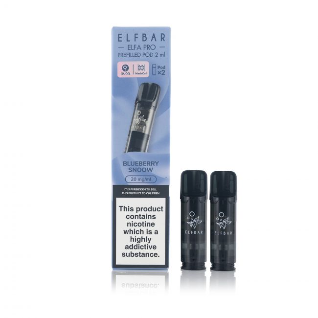 ELFA PRO Blueberry Snoow Box and Pods