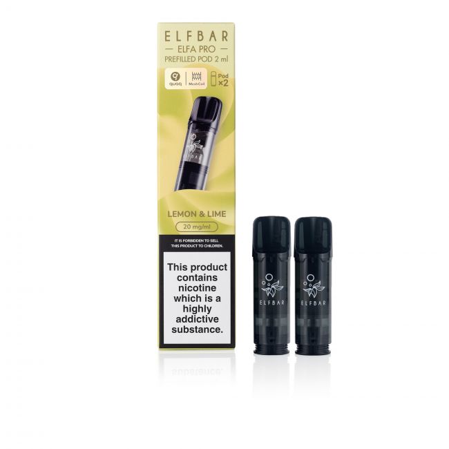 ELFA PRO Lemon and Lime Box and Pods
