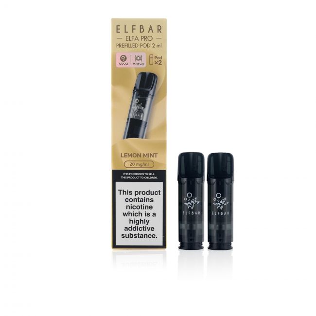 ELFA PRO Lemon Mint Box and Pods
