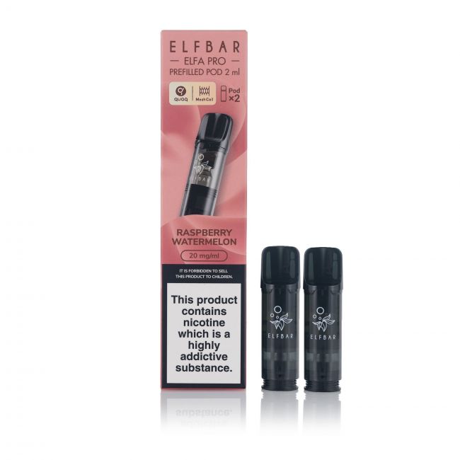 ELFA PRO Raspberry Watermelon Box and Pods