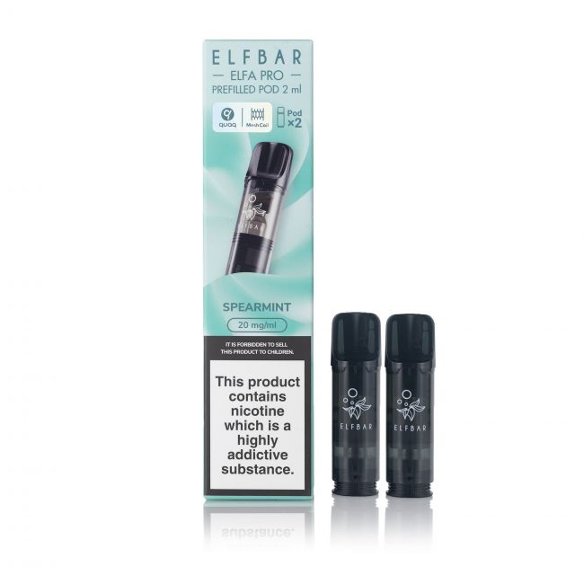 ELFA PRO Spearmint Box and Pods