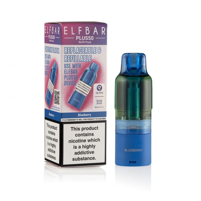 ELFBar-Plus50-Blueberry Pod & box