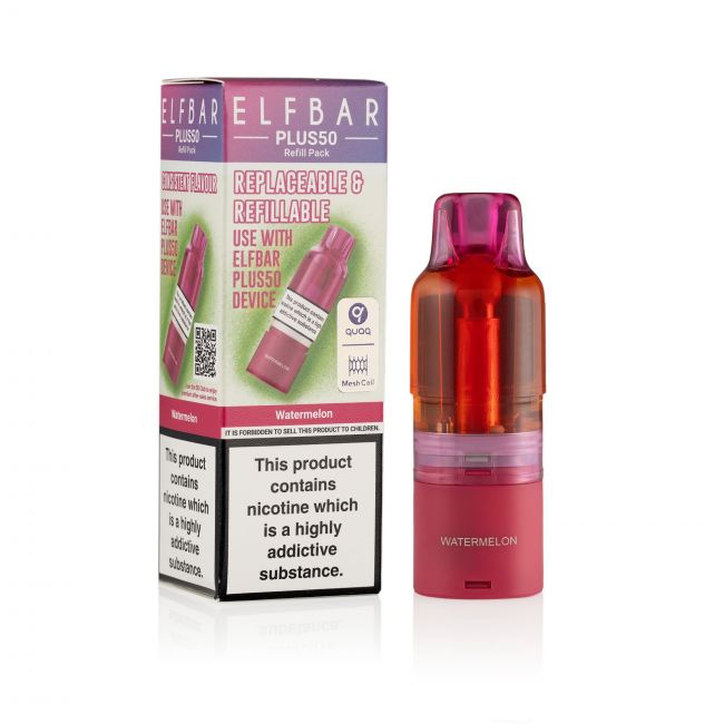 ELFBar-Plus50-Watermelon Pod & box