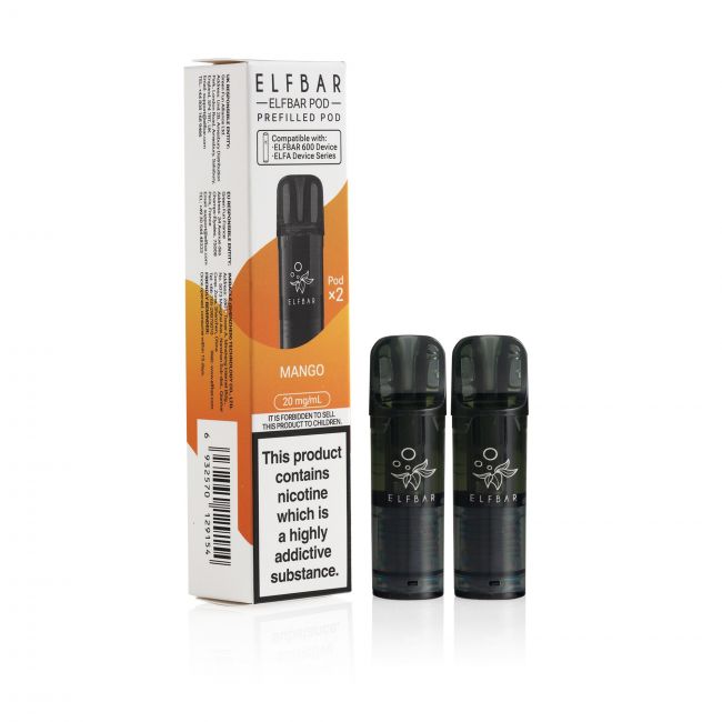 Elf Bar 600 Mango Pods & box
