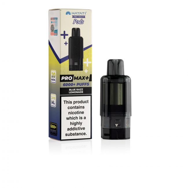Hayati-Pro-Max-pod Blue Razz Lemonade