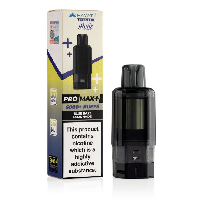 Hayati-Pro-Max-pod Blue Razz Lemonade