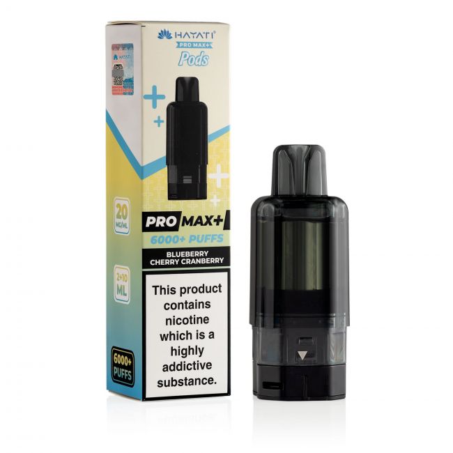 Hayati-Pro-Max-pod Blueberry Cherry Cranberry