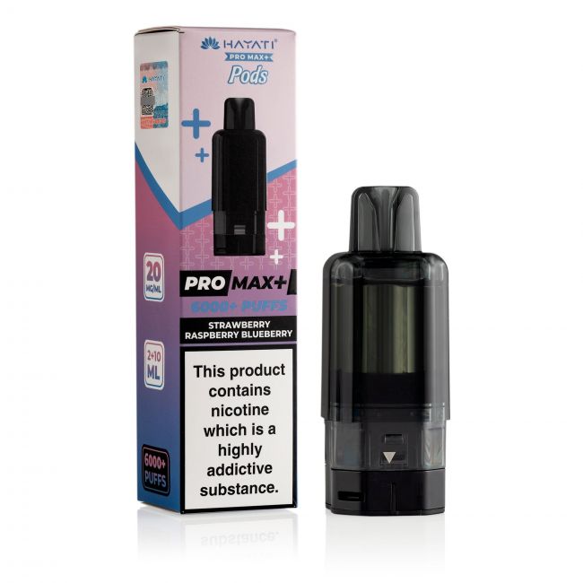 Hayati-Pro-Max-pod-Strawberry Raspberry-Blueberry