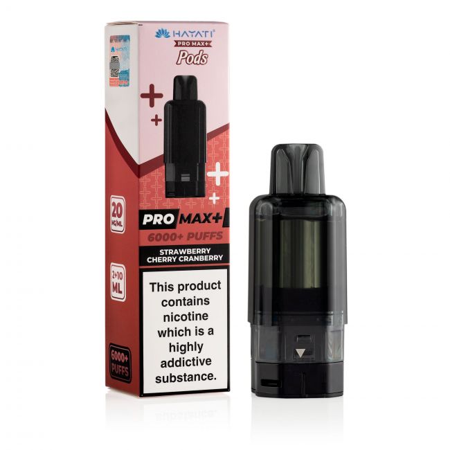 Hayati-Pro-Max-pod Strawberry Cherry Cranberry
