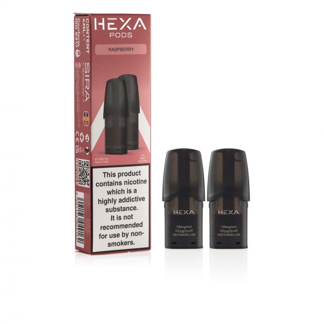 Hexa Sira Pods Raspberry