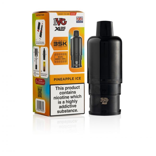 IVG XL35 Pineapple Ice pod & box
