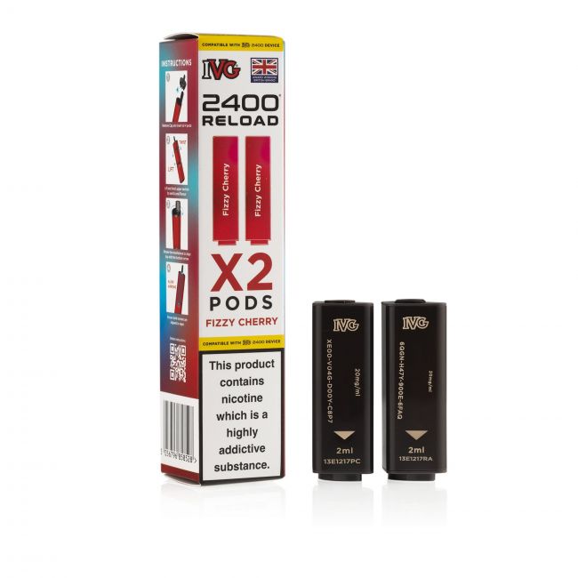 Fizzy Cherry 2400 Reload Pods