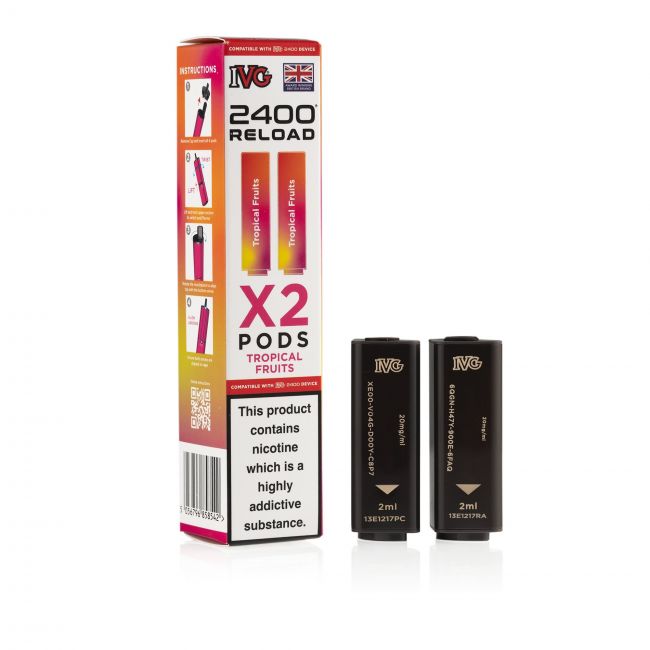Tropical Fruits 2400 Reload Pods