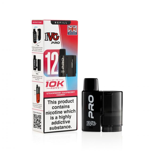 IVG Pro Pod & box Strawberry Raspberry Cherry