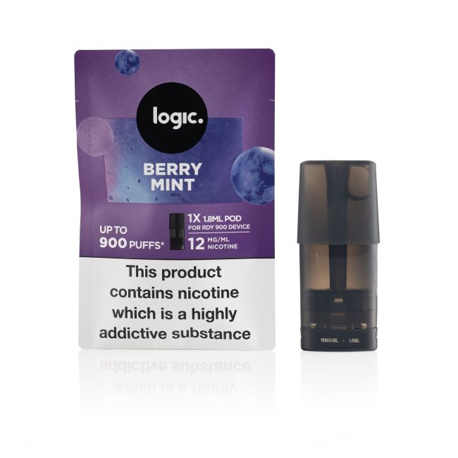 Logic Berry Mint RDY 900 Pod