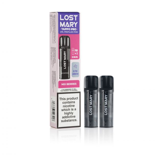 Lost Mary Tappo E-Liquid Box and Pods Mix Berries
