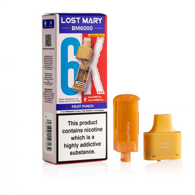 Lost Mary BM6000 Fruit Punch pods