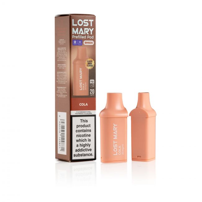 Lost Mary Cola Pod and Box
