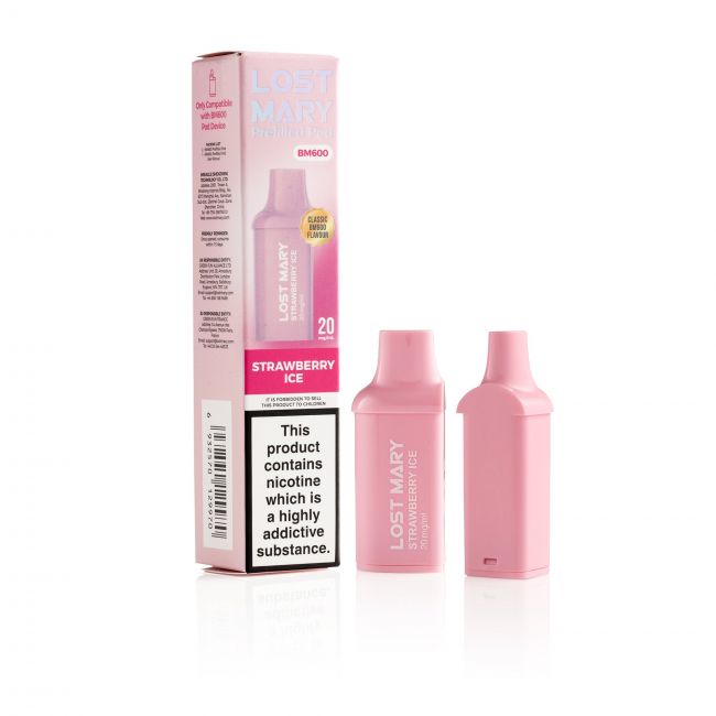 Lost Mary BM600 Strawberry Ice Pods