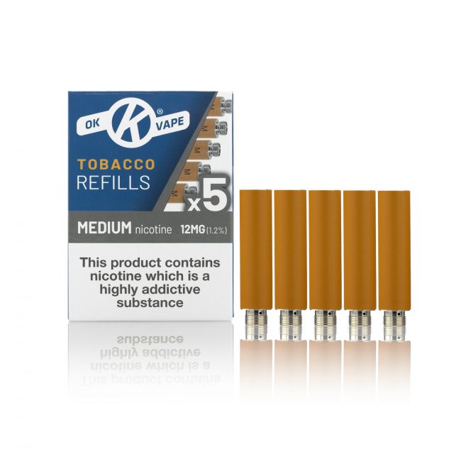 OK Vape Tobacco Cartomizer Refills